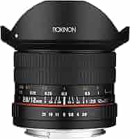 (未使用･未開封品)Rokinon 12mm F2.8 超広角魚眼レンズ - フルフレーム互換。 フルサイズ 12M-C 12mm-f28-full-frame-fisheye-